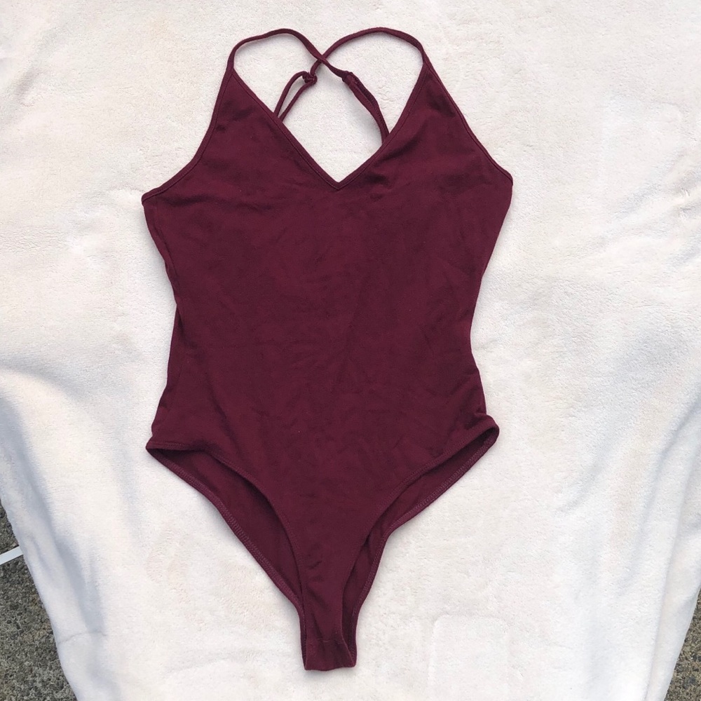 ▪️Final Sale 2/5▪️ PacSun Maroon Bodysuit